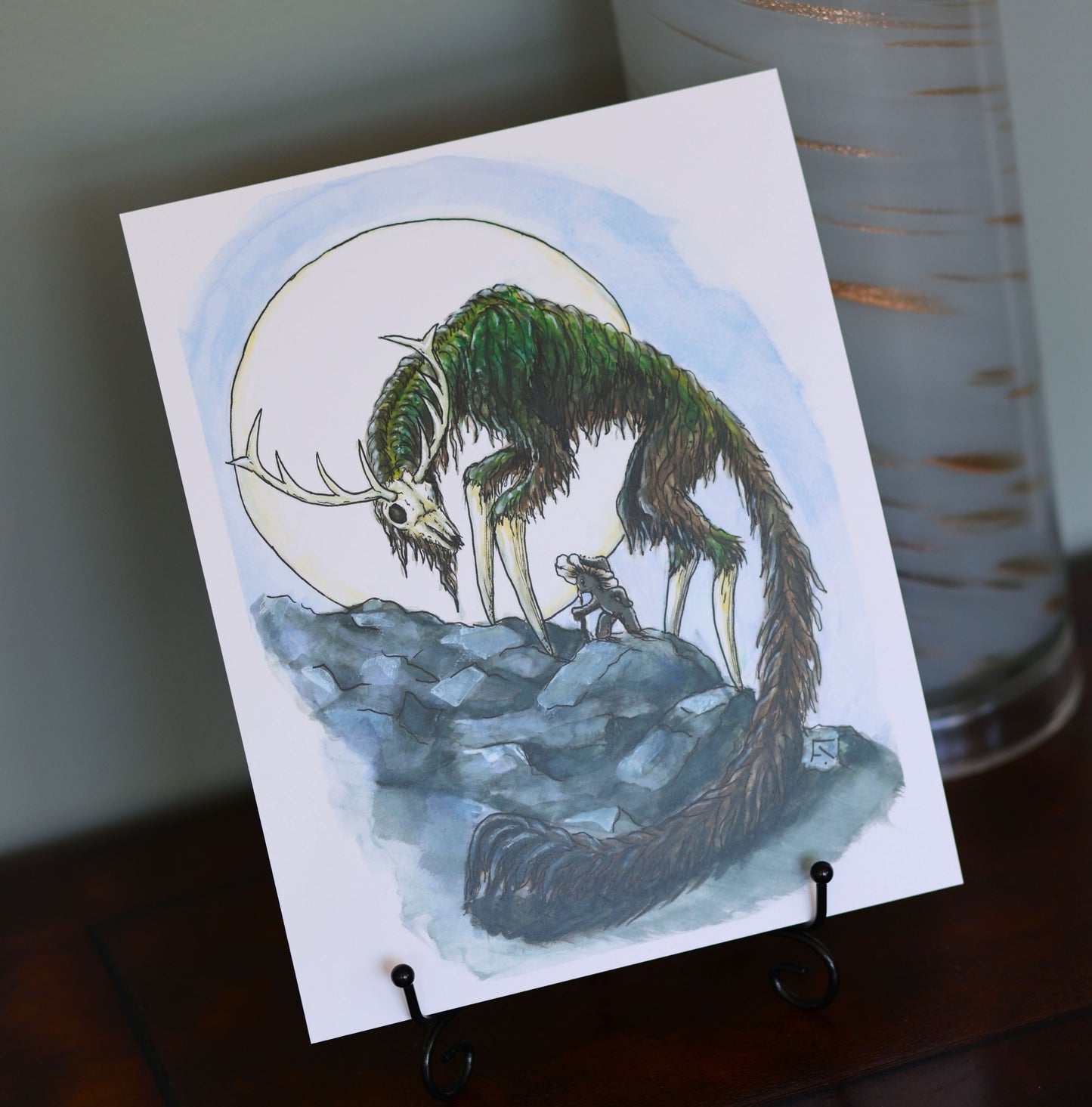 The Elder and the Skuldeer 8x10