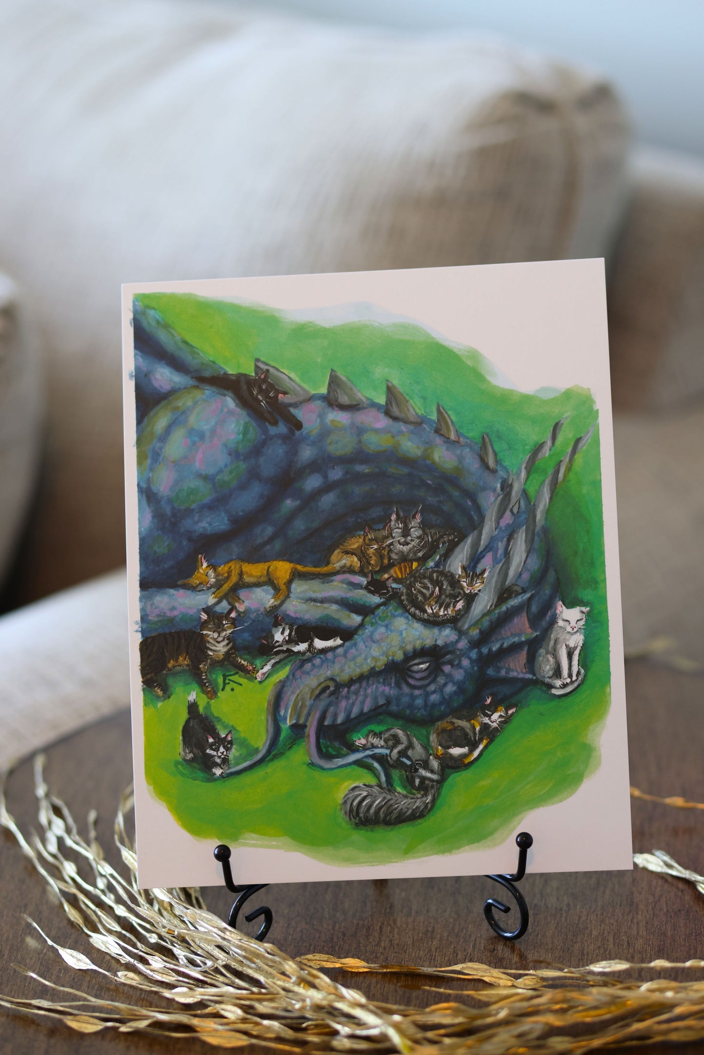The Purrfect Hoard 8x10