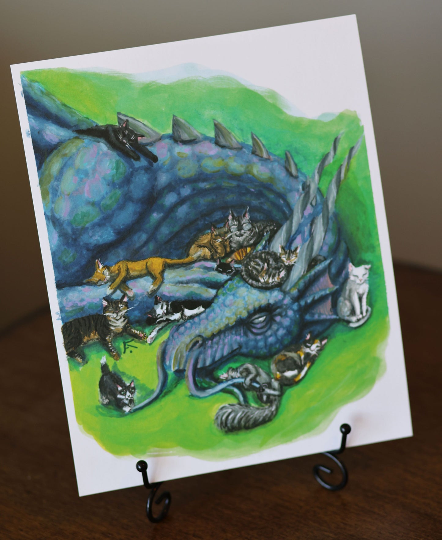 The Purrfect Hoard 8x10