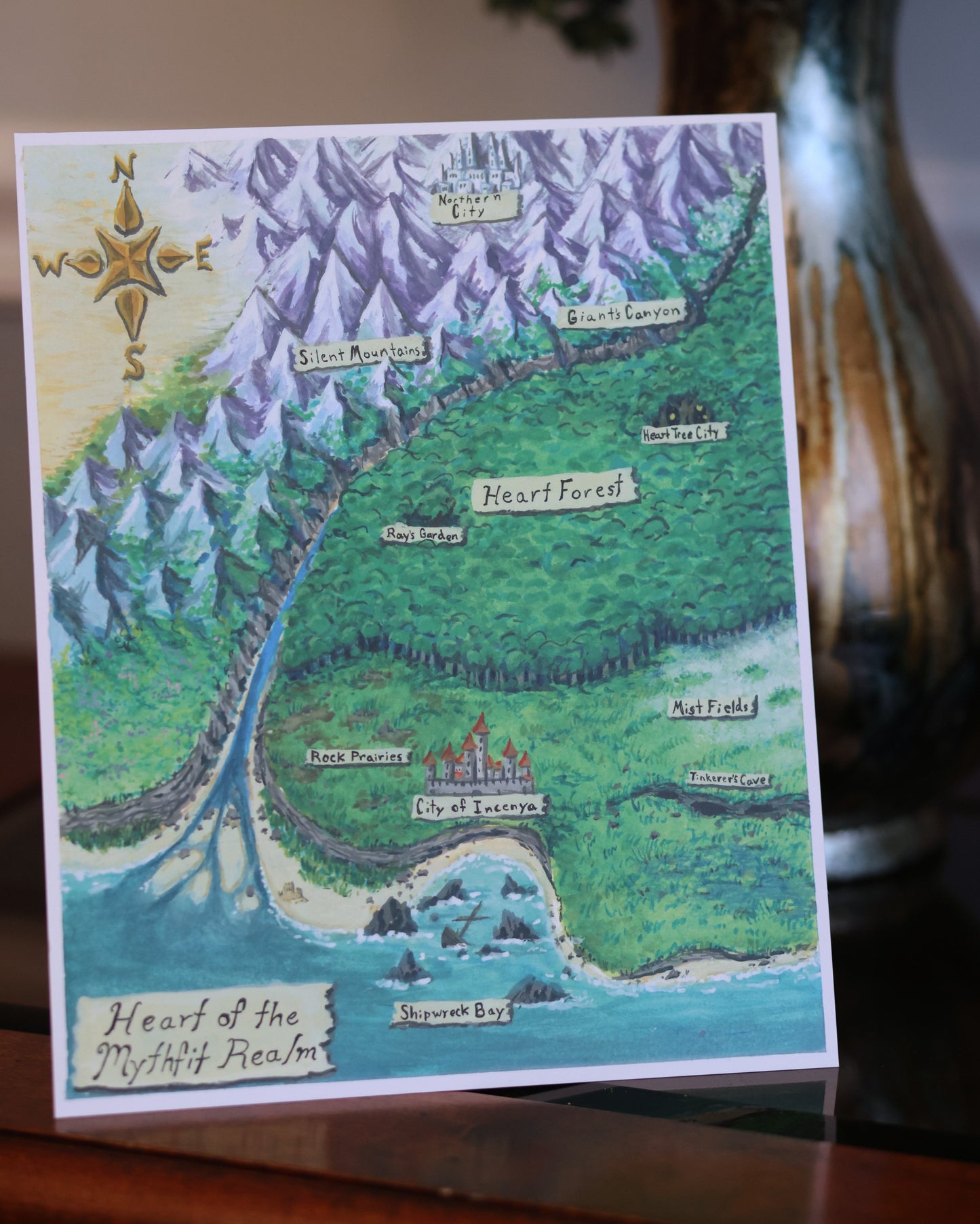 Heart of the Mythfit Realm 8×10
