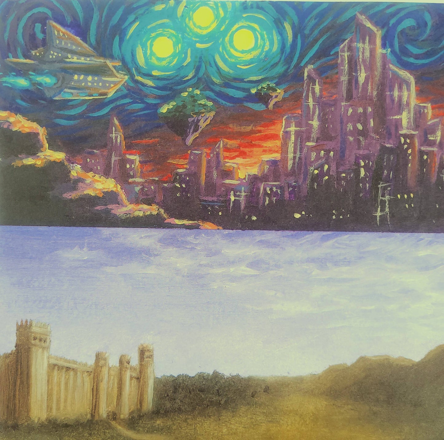 Worlds To Explore 18x11