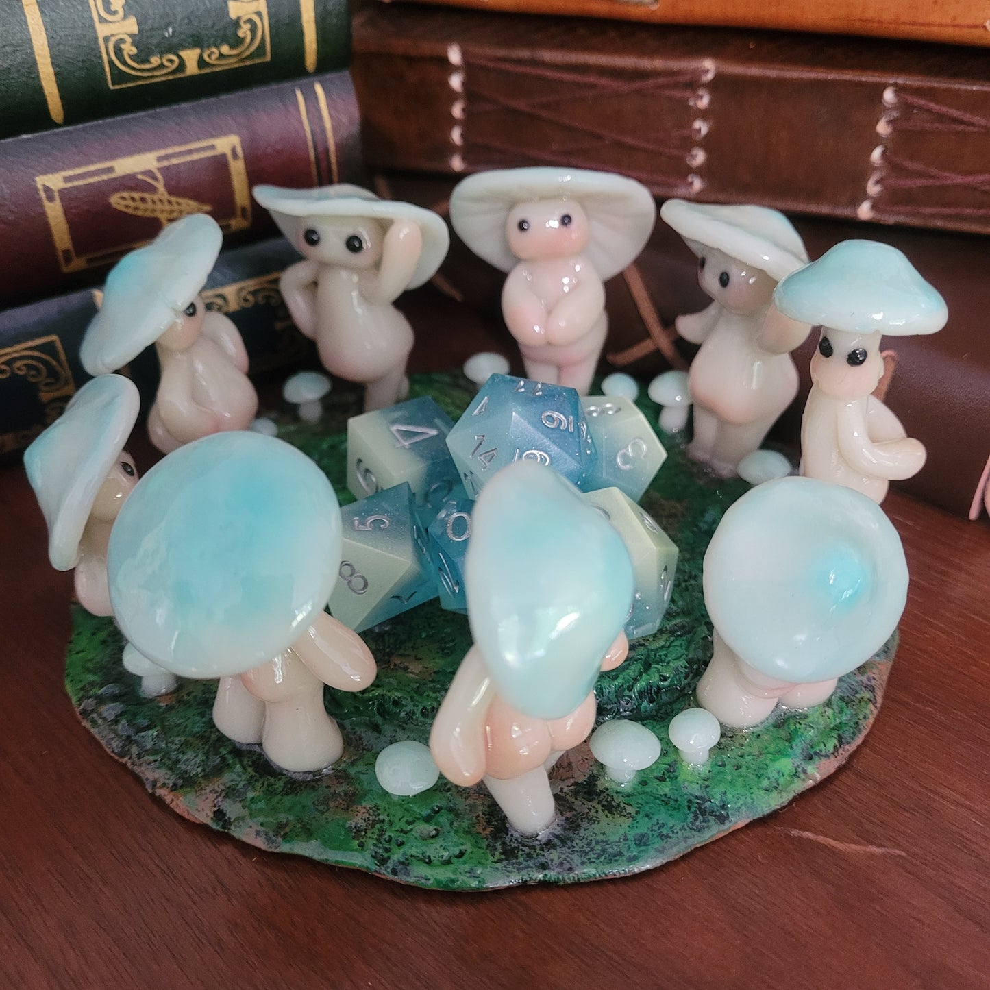 Shroomen Fairy Ring - Mini Sculpture
