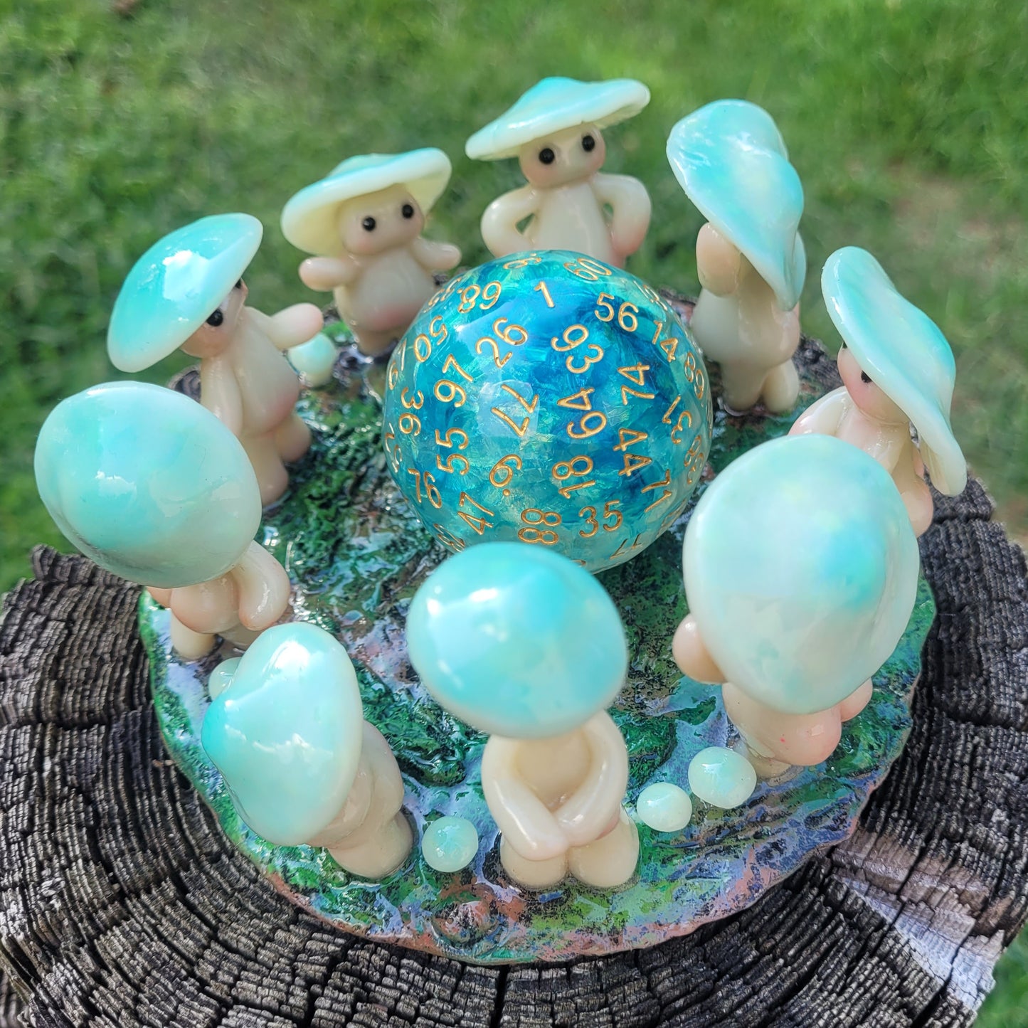 Shroomen Fairy Ring - Mini Sculpture