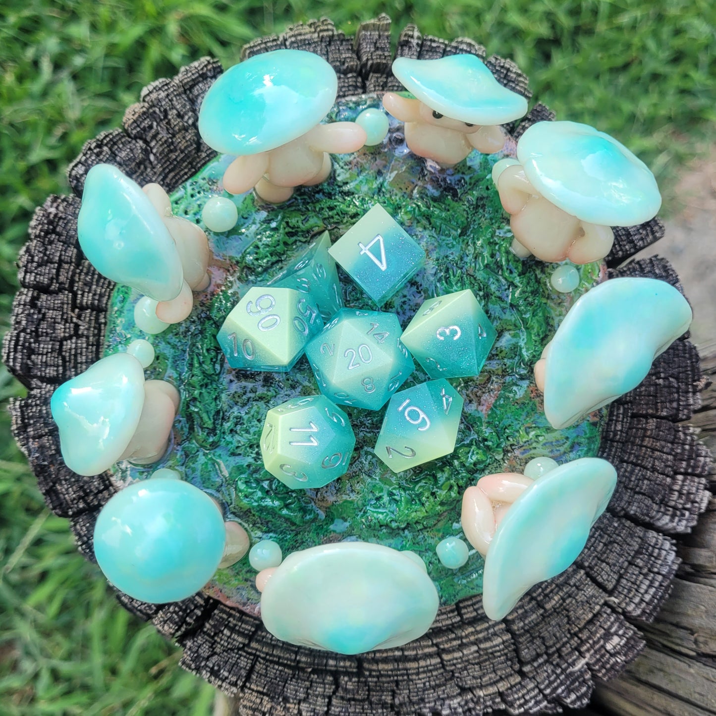 Shroomen Fairy Ring - Mini Sculpture