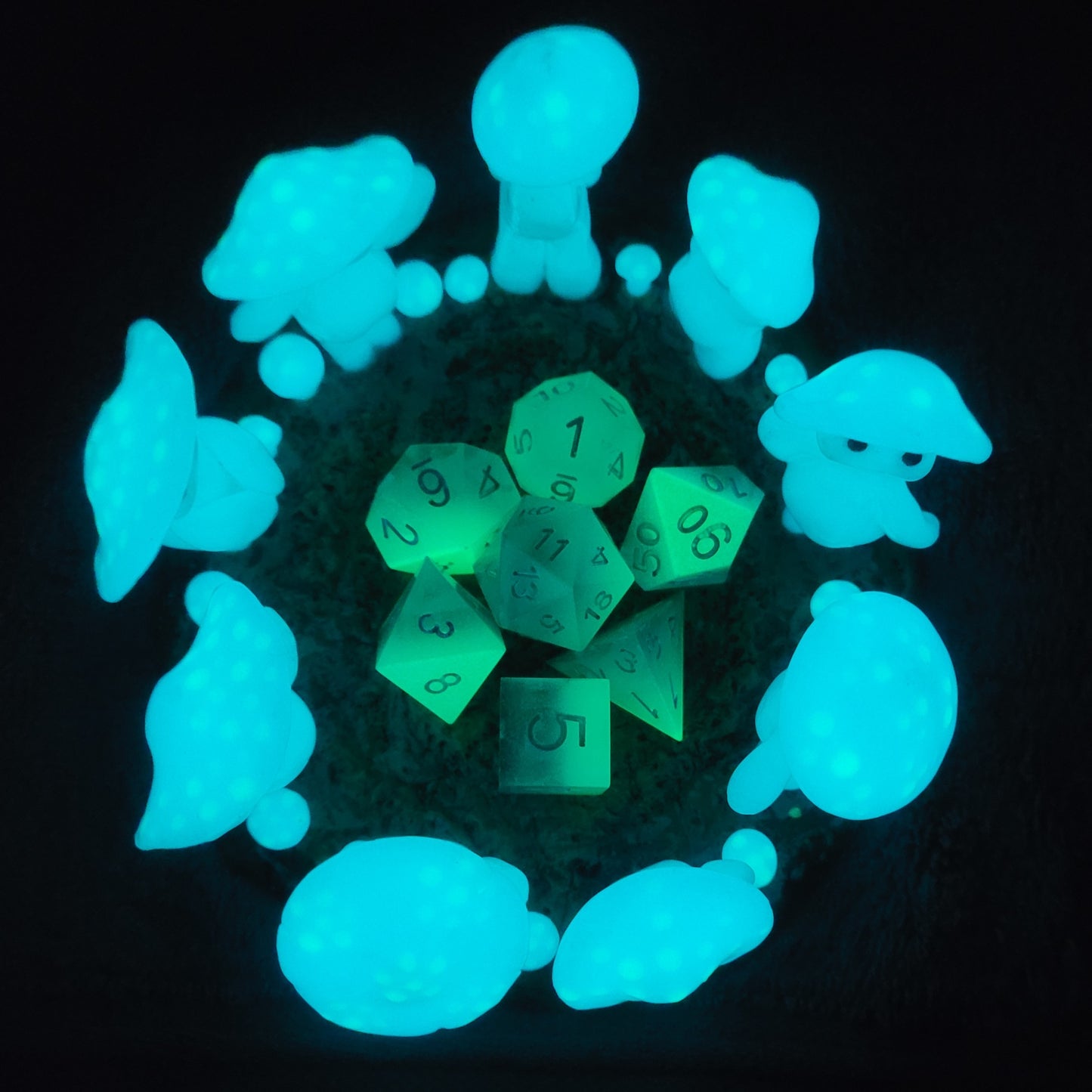 Shroomen Fairy Ring - Mini Sculpture
