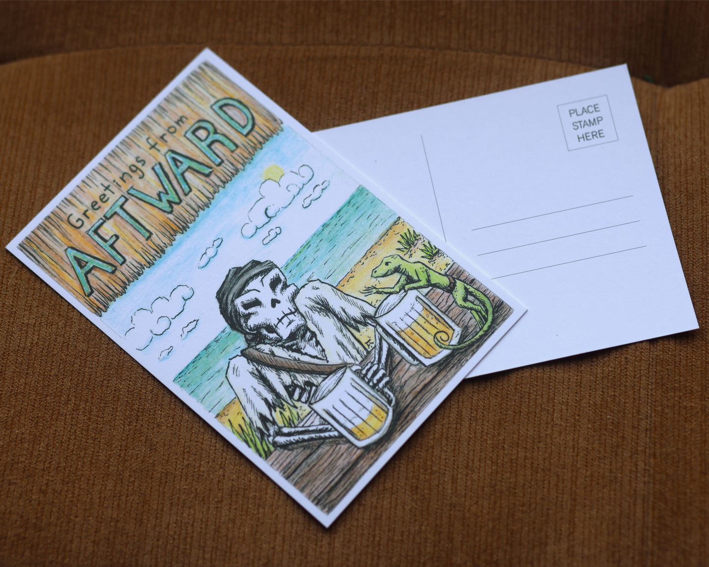 Aftward Postcard - FIM-B and Samsy 4x6