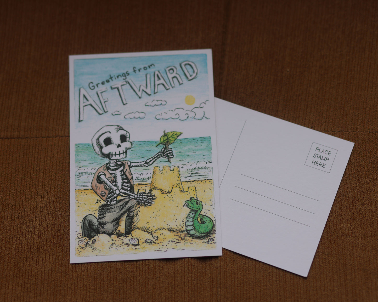 Aftward Postcard - TUK and Noodle 4x6