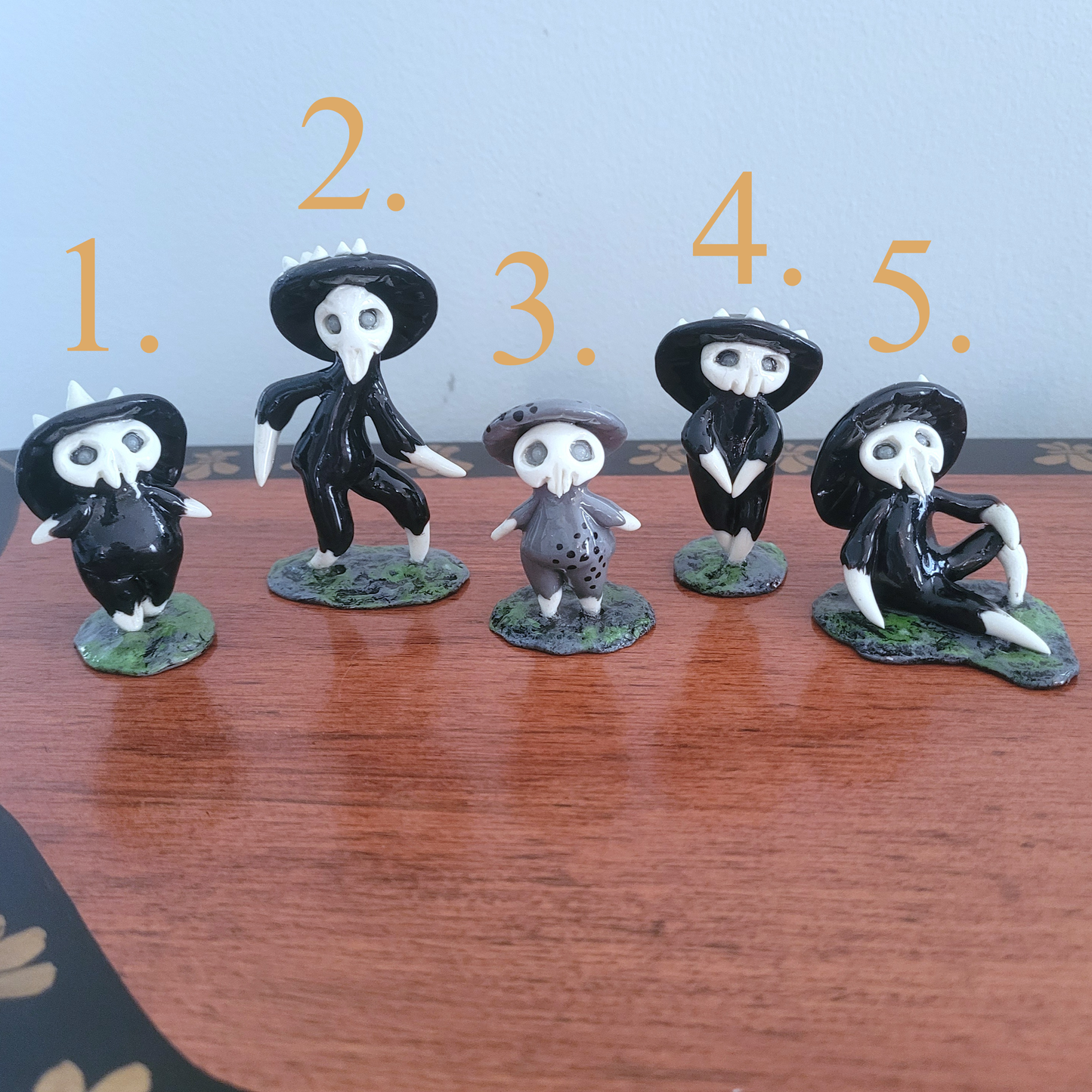Bone Shroomen - Mini Sculptures