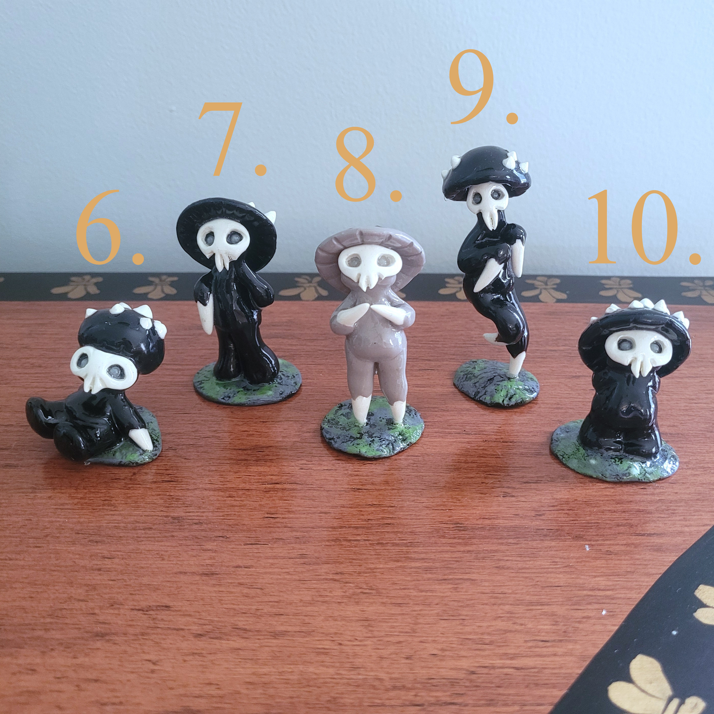Bone Shroomen - Mini Sculptures