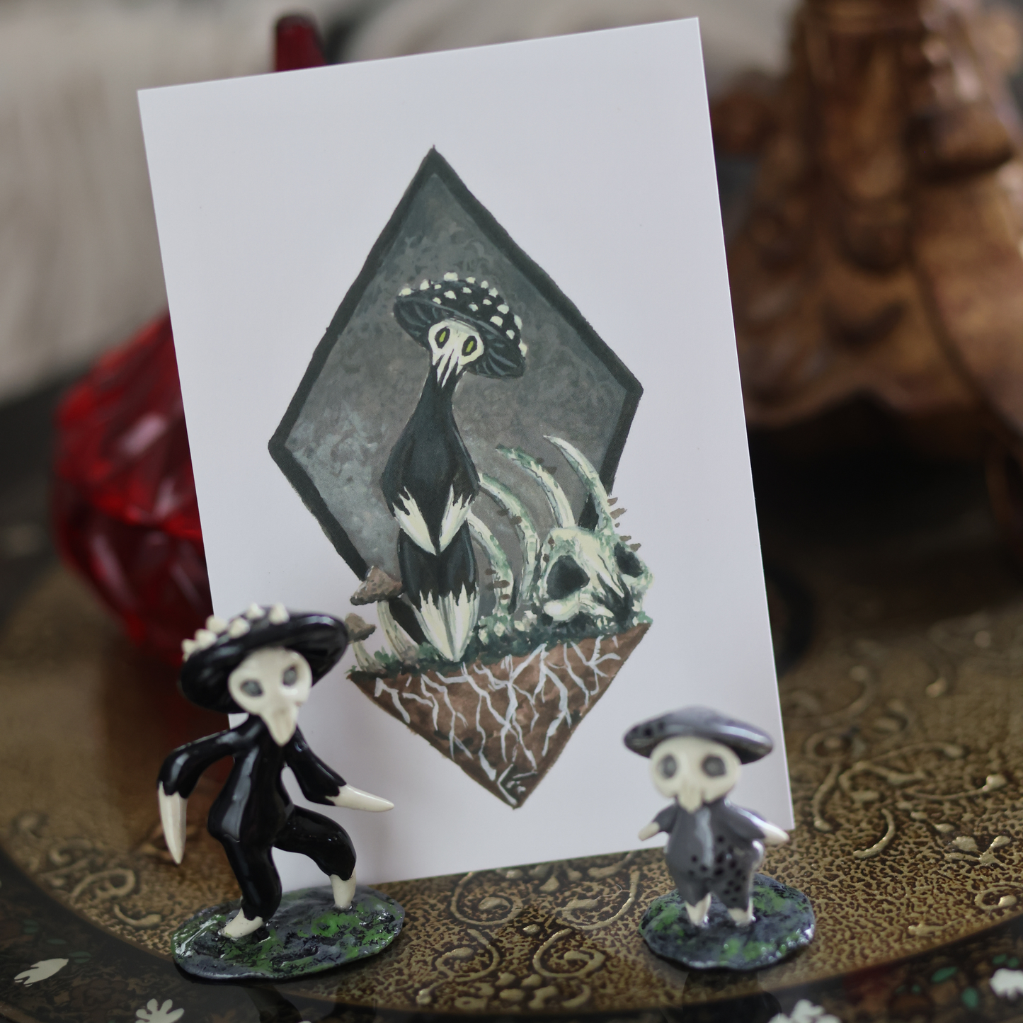 Bone Shroomen 4x6