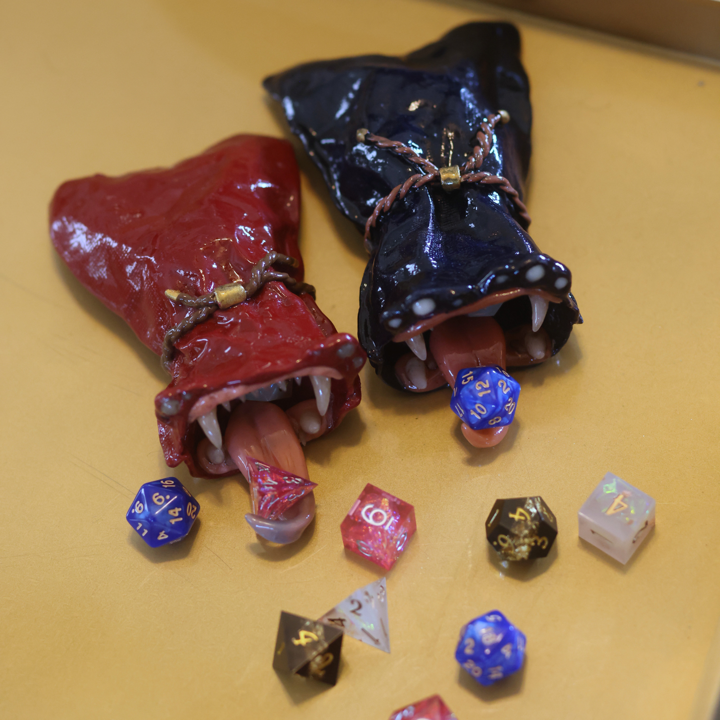 Mimic Dice Holder
